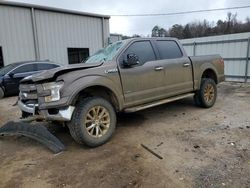 Salvage trucks for sale at Grenada, MS auction: 2017 Ford F150 Supercrew