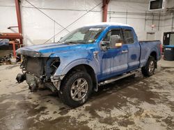 Salvage cars for sale at Center Rutland, VT auction: 2021 Ford F150 Super Cab