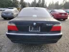 2001 BMW 740 I Automatic