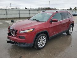 2016 Jeep Cherokee Limited en venta en Montgomery, AL