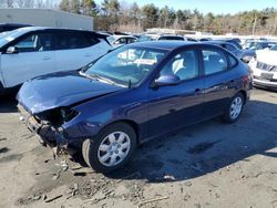 Salvage cars for sale at Exeter, RI auction: 2008 Hyundai Elantra GLS