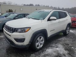 Salvage cars for sale at Exeter, RI auction: 2021 Jeep Compass Latitude