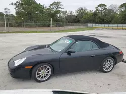 Salvage cars for sale at Fort Pierce, FL auction: 2002 Porsche 911 Carrera 2