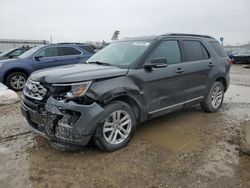 Salvage cars for sale at Kansas City, KS auction: 2018 Ford Explorer XLT