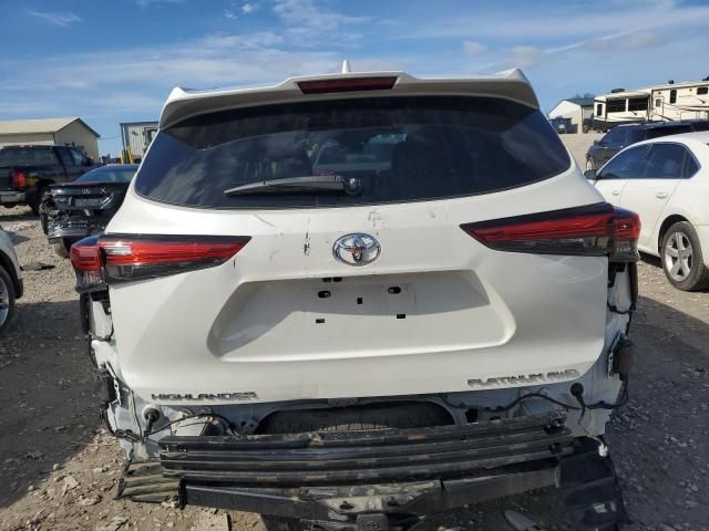 2021 Toyota Highlander Platinum