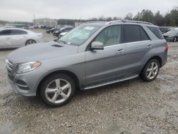 Salvage cars for sale at Memphis, TN auction: 2016 Mercedes-Benz GLE 350