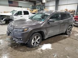 Salvage cars for sale at Greenwood, NE auction: 2019 Jeep Cherokee Limited