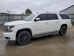 Salvage cars for sale at Florence, MS auction: 2015 Chevrolet Suburban C1500 LTZ