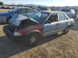 Salvage cars for sale at San Martin, CA auction: 1990 Toyota Corolla DLX