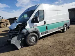 Salvage cars for sale at Brighton, CO auction: 2016 Dodge RAM Promaster 3500 3500 High