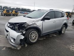 Salvage cars for sale at Dunn, NC auction: 2015 Toyota Rav4 LE