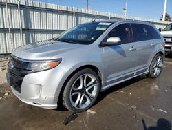 Carros salvage a la venta en subasta: 2012 Ford Edge Sport