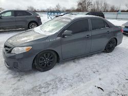 Salvage cars for sale at London, ON auction: 2012 Toyota Corolla Base