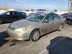 Salvage cars for sale at Van Nuys, CA auction: 2002 Toyota Camry LE