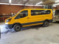 Salvage cars for sale from Copart Ebensburg, PA: 2017 Ford Transit T-150