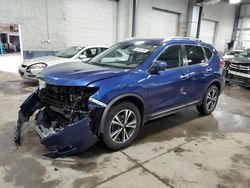 Salvage cars for sale at Ham Lake, MN auction: 2017 Nissan Rogue SV