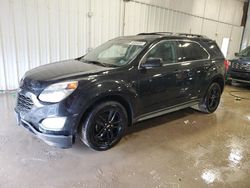 Salvage cars for sale at Franklin, WI auction: 2017 Chevrolet Equinox LT