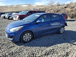 Hyundai Accent Vehiculos salvage en venta: 2015 Hyundai Accent GS