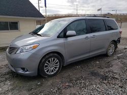 Salvage cars for sale at auction: 2016 Toyota Sienna XLE