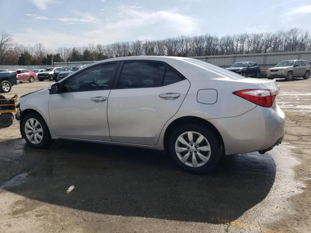 2016 Toyota Corolla L