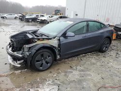 Salvage cars for sale at Windsor, NJ auction: 2022 Tesla Model 3