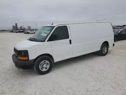 Salvage trucks for sale at New Braunfels, TX auction: 2015 Chevrolet Express G3500