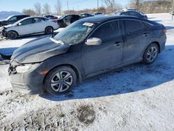 Honda salvage cars for sale: 2018 Honda Civic LX