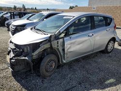 Salvage cars for sale at Mentone, CA auction: 2016 Nissan Versa Note S