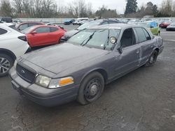 Ford Crown Victoria salvage cars for sale: 2008 Ford Crown Victoria Police Interceptor