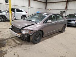 Honda salvage cars for sale: 2010 Honda Civic LX