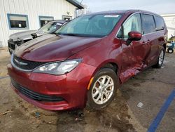 Salvage cars for sale at Pekin, IL auction: 2017 Chrysler Pacifica Touring