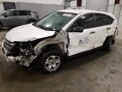 Salvage cars for sale at Avon, MN auction: 2014 Honda CR-V LX