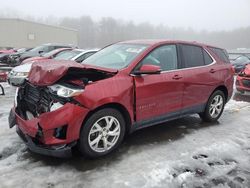 Salvage cars for sale at Exeter, RI auction: 2018 Chevrolet Equinox LT