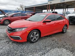 Salvage cars for sale at Riverview, FL auction: 2019 Honda Civic LX