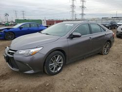 Salvage cars for sale at Elgin, IL auction: 2017 Toyota Camry LE