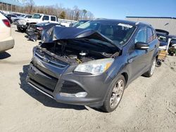 Salvage cars for sale at Spartanburg, SC auction: 2015 Ford Escape Titanium