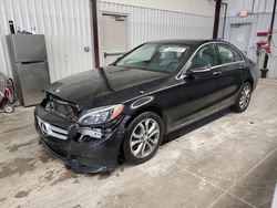 Salvage cars for sale at Gastonia, NC auction: 2015 Mercedes-Benz C 300 4matic