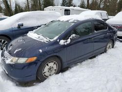 Honda Civic Vehiculos salvage en venta: 2007 Honda Civic DX