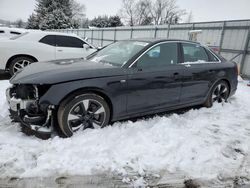 Salvage cars for sale from Copart Finksburg, MD: 2017 Audi A4 Premium Plus