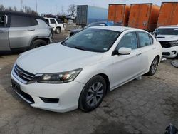 Salvage cars for sale at Bridgeton, MO auction: 2014 Honda Accord LX