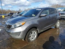 Salvage cars for sale at East Granby, CT auction: 2011 KIA Sportage LX