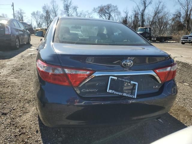 2016 Toyota Camry LE