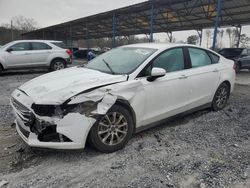 Salvage cars for sale at Cartersville, GA auction: 2016 Ford Fusion S