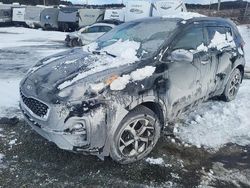 Salvage cars for sale at Elmsdale, NS auction: 2021 KIA Sportage LX