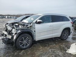 Salvage cars for sale at Assonet, MA auction: 2018 Toyota Highlander SE