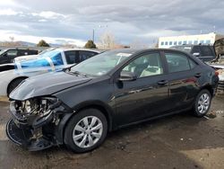 Salvage cars for sale at auction: 2015 Toyota Corolla L