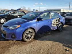 Salvage cars for sale at Chicago Heights, IL auction: 2016 Toyota Corolla L