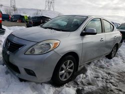 Nissan salvage cars for sale: 2012 Nissan Versa S