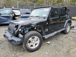 Salvage cars for sale at Waldorf, MD auction: 2019 Jeep Wrangler Unlimited Sport