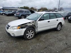 Salvage cars for sale at Sacramento, CA auction: 2009 Subaru Outback 2.5I